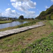 縄文時代をしのばせる公園