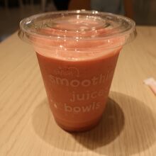 スムージーは美味しいです