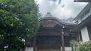 観音坂にある小さなお寺