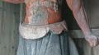 津波で流されたことがある仁王像