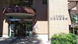 洗足池のすぐ近く