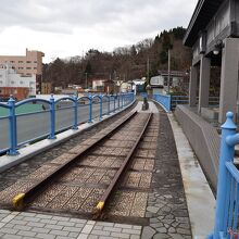 幻の大間鉄道アーチ橋「メモリアルロード」