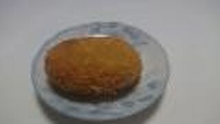 かぼちゃのコロッケは、意外な感じでしたが、おいしかった