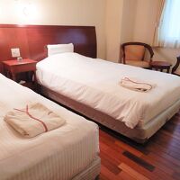 フローリング床の客室