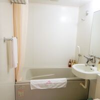 空間に、ゆとりのあるユニットバス