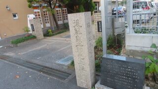 石碑が残るのみです