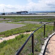 仙台空港東側に新設された公園