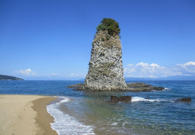 なべつる海岸海水浴適地