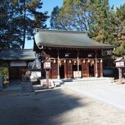 淀藩の藩祖をまつる神社