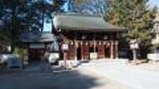 淀藩の藩祖をまつる神社