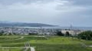 日本海が一望できます。