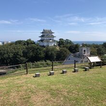 東曲輪から見た小田原城