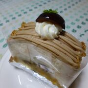 生ケーキも焼き菓子も美味しいです