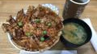 豚丼元祖の店は仮移転中