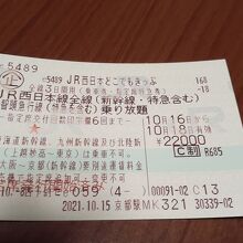 どこでもきっぷ