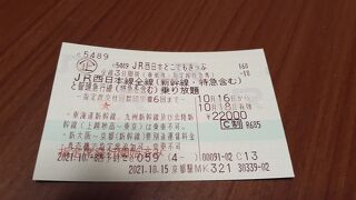 どこでもきっぷ～JR西日本の新幹線・特急列車等も全て利用し放題となる便利な切符～