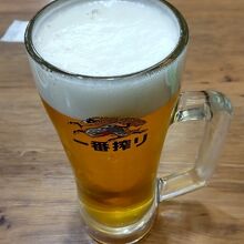 ハッピーアワーの生ビール