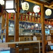 清潔感ある店内