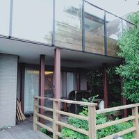 1階バルコニーのBBQグリル