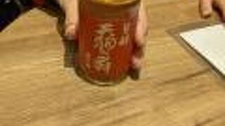 金沢の地酒と料理