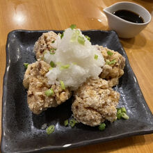 鬼おろし鶏唐揚げ