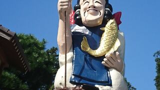 日本一の恵比寿様とバイクの神社