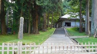 多くの見所がある世界遺産「中尊寺」