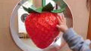 いちごふれあい館や物産館もあるよ。