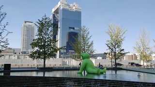 大阪駅北口から梅田スカイビル（空中庭園）に行く途中で立ち寄りました