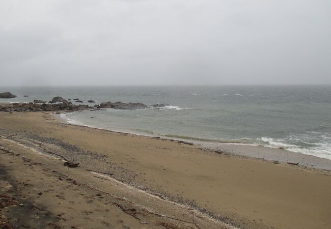 海水浴場はありませんでした。