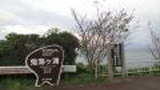 専用の側道を上ります。