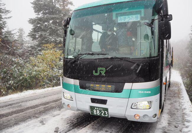 奥入瀬渓流は２つの路線が重なる