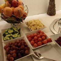 野菜や果物などのコーナー