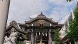 住宅街にある、とても綺麗な神社でした