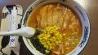 チキンカツが載ったジャンボラーメンが美味しかった登山軒（層雲峡）