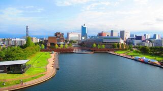 キレイに整備された公園