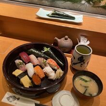 本日のにぎり1.5人前