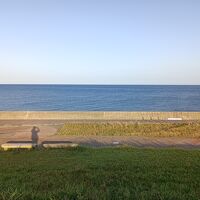 朝早く目が空いたのでお散歩します。気持ちが良い・