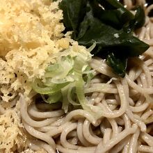 蕎麦汁も美味しい…味噌汁も付いてるのだけどね