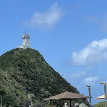 笠利崎灯台と夢をかなえる「カメ」さん像