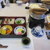 北海道の幸が生かされた、和食膳の夕食