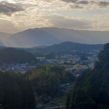 岡寺から眺めた飛鳥の里
