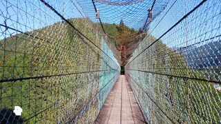 洞川温泉を一望