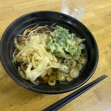 天ぷら小2ケそば