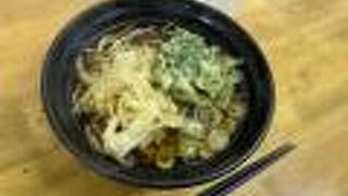 天ぷら小2ケそば！