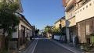 ぶらぶら散策するのに最適な風情あるまち
