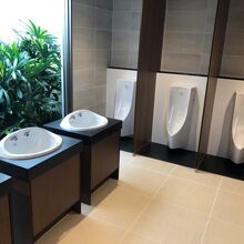 見学施設のトイレ