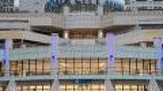 デッキのイルミネーションも綺麗