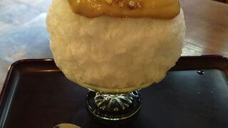 和系のかき氷がおすすめ