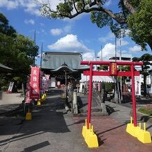 1604年ごろの大鳥居も